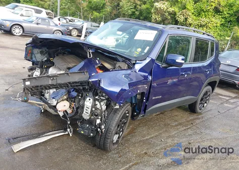 2020 Jeep Renegade Altitude 4X4 из США, поврежденный, VIN ZACNJBBB1LPL35342